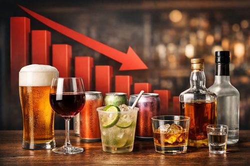 美國酒精飲料量降5%，RTD逆勢增長 轉型背后的消費趨勢